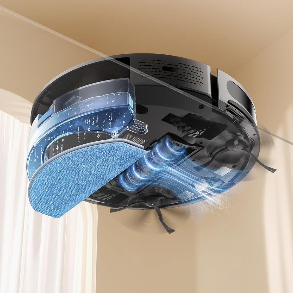 CleanPro™ – Robotul 3-în-1 care îți curăță casa singur: aspiră, mătură și spală automat, ca tu să te bucuri de mai mult timp liber. Curățenie zilnică fără efort! (30 de zile de testare + Garanție 5 ani)