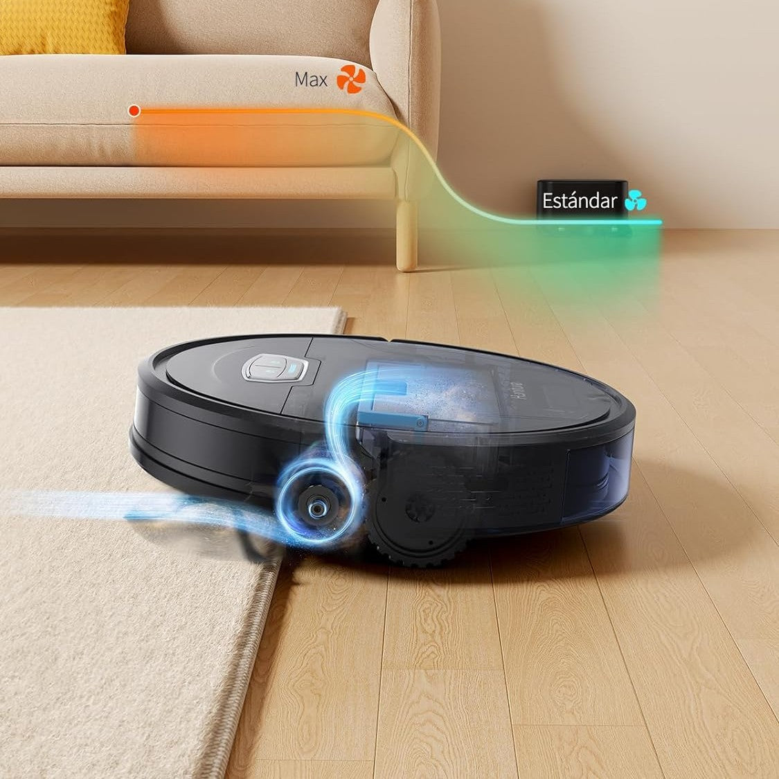 CleanPro™ – Robotul 3-în-1 care îți curăță casa singur: aspiră, mătură și spală automat, ca tu să te bucuri de mai mult timp liber. Curățenie zilnică fără efort! (30 de zile de testare + Garanție 5 ani)
