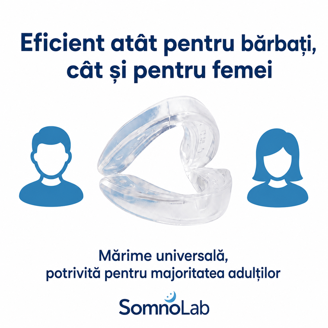 Opreste sforaitul inca din prima noapte – SomnoLab (+ CASETA IGIENICA DE PROTECTIE CADOU)