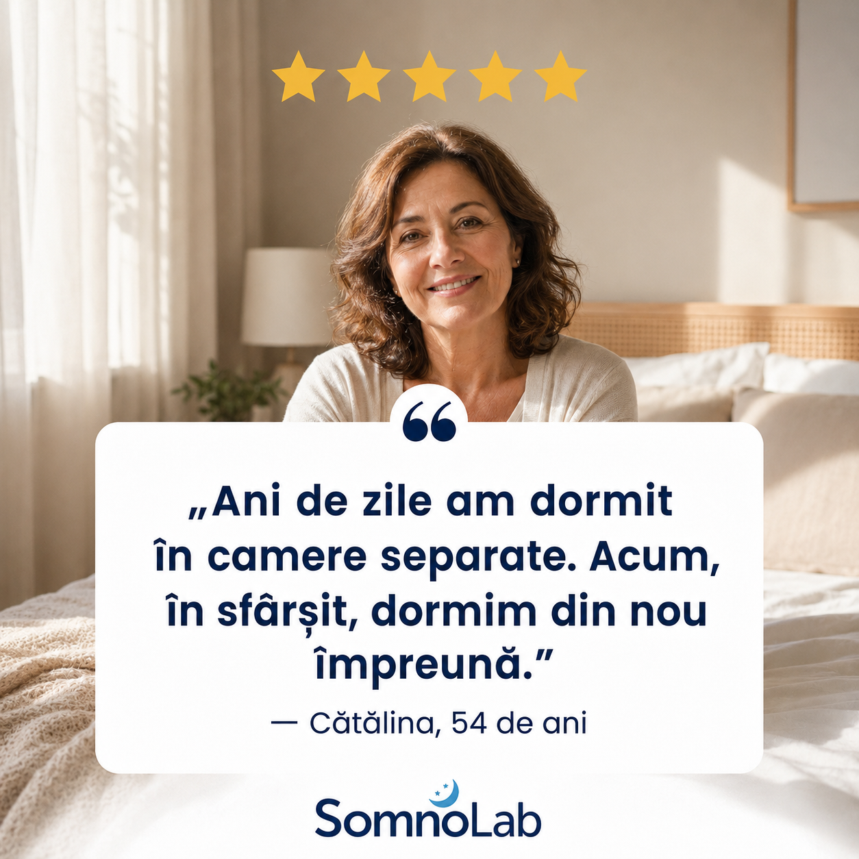 Opreste sforaitul inca din prima noapte – SomnoLab (+ CASETA IGIENICA DE PROTECTIE CADOU)