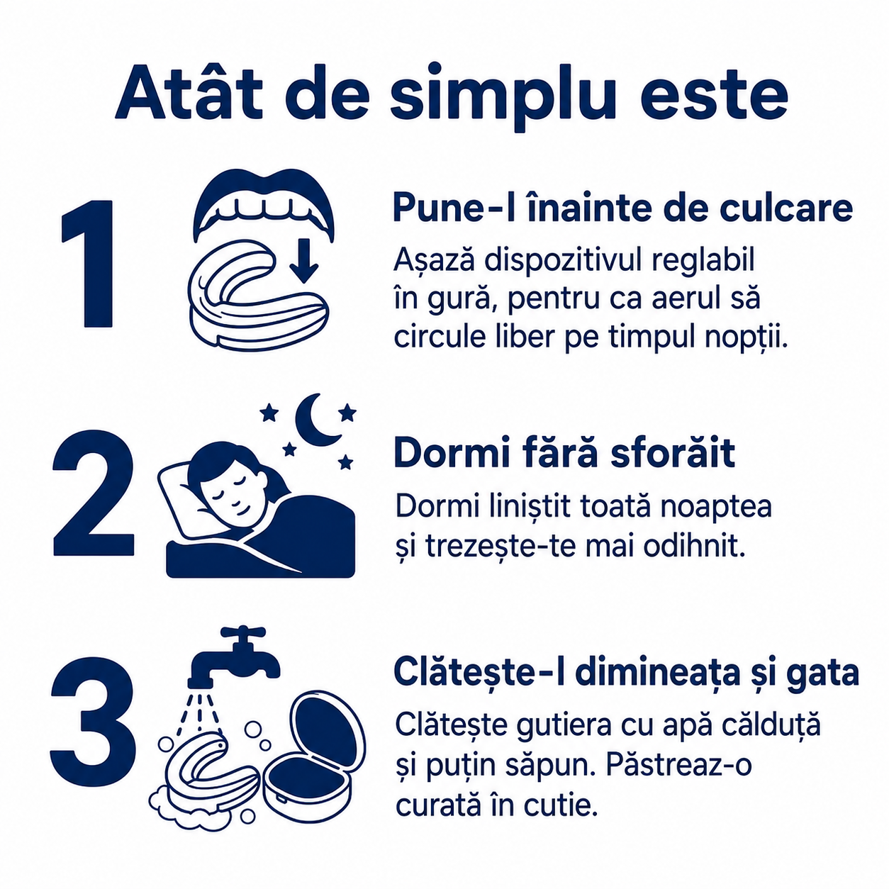 Opreste sforaitul inca din prima noapte – SomnoLab (+ CASETA IGIENICA DE PROTECTIE CADOU)