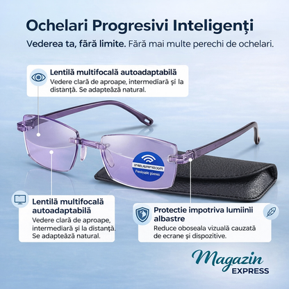 DOAR AZI: 1+1 GRATIS! – Vedere clară de aproape și de departe de la prima purtare, fără amețeli și fără să schimbi mereu ochelarii – Ray™
