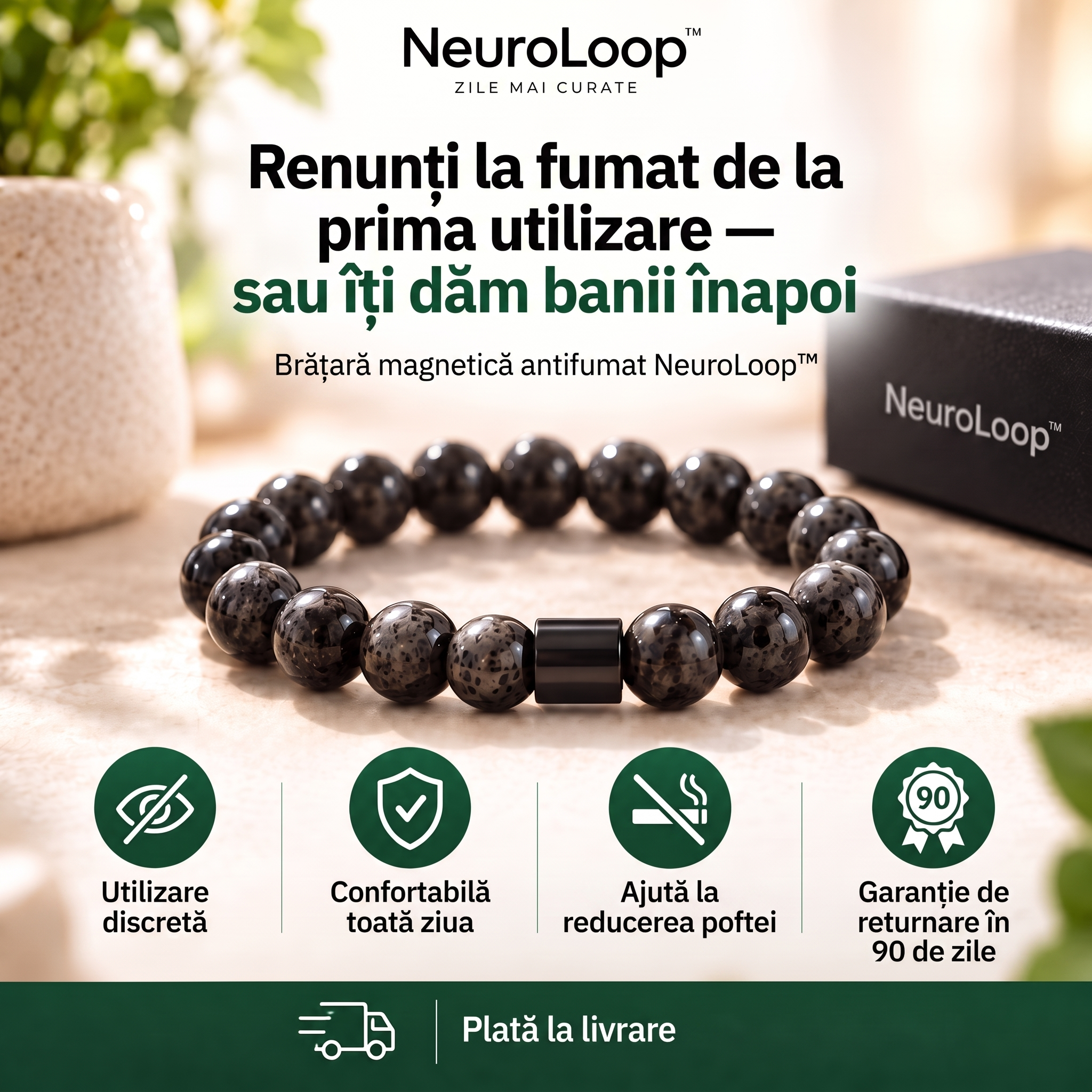 NeuroLoop™ – Lasă-te de fumat în doar 4 zile și scapă definitiv de poftă.