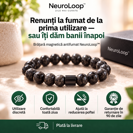 NeuroLoop™ – Lasă-te de fumat în doar 4 zile și scapă definitiv de poftă.