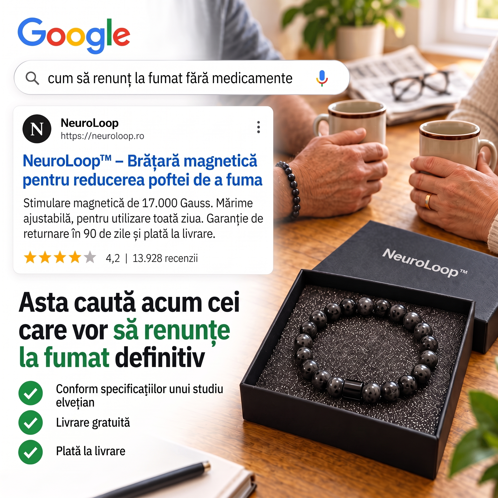 NeuroLoop™ – Lasă-te de fumat în doar 4 zile și scapă definitiv de poftă.