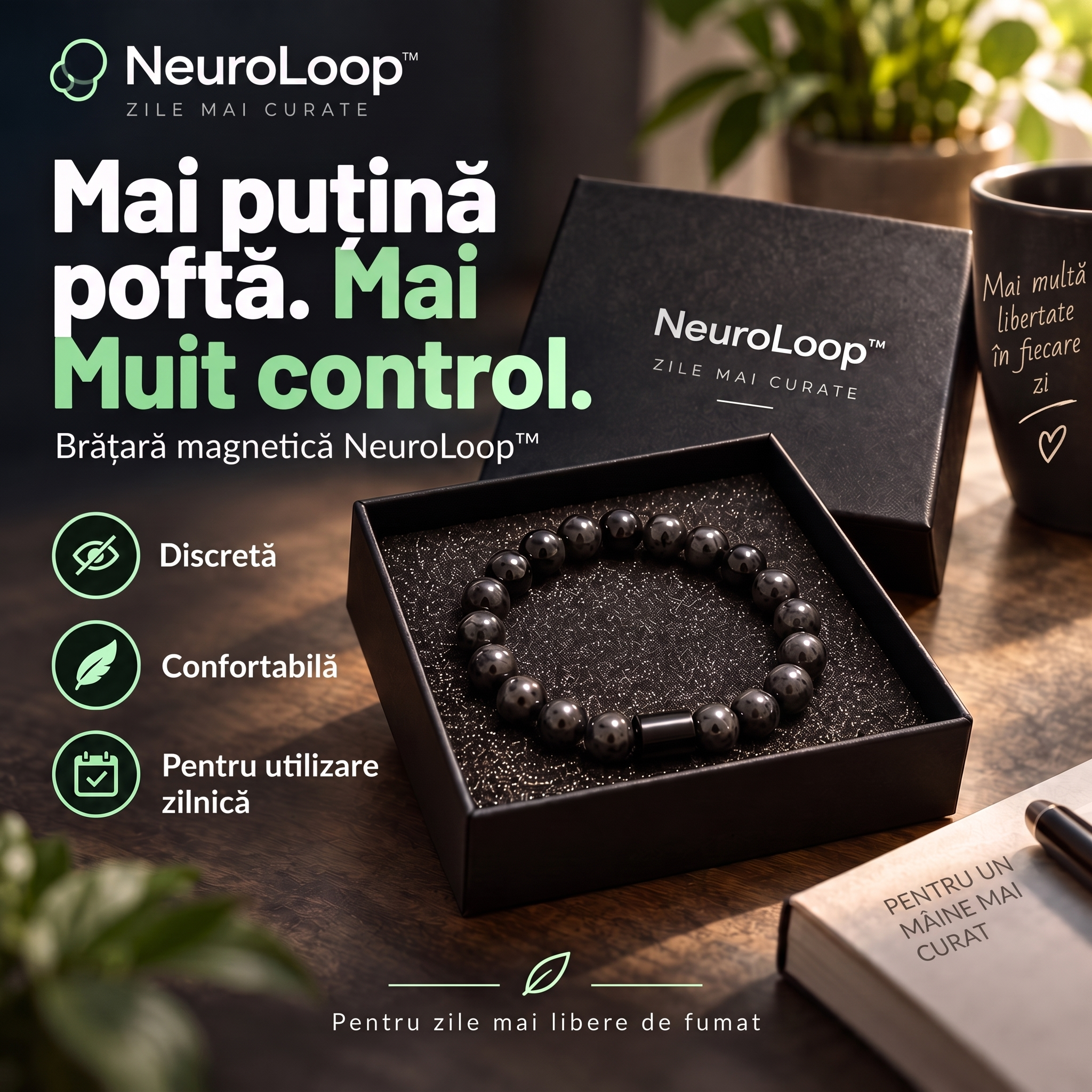 NeuroLoop™ – Lasă-te de fumat în doar 4 zile și scapă definitiv de poftă.